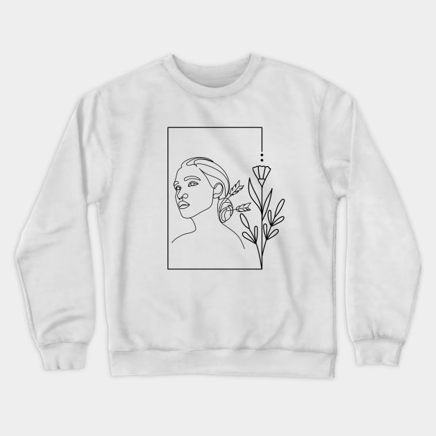 Sagittarius Horoscope Zodiac Sign Crewneck Sweatshirt by Qibar Design